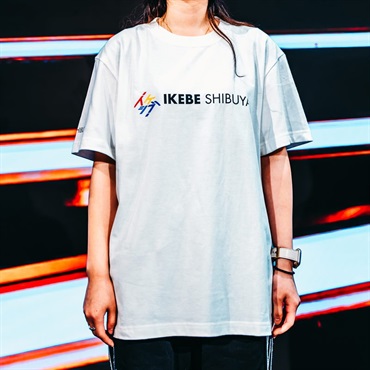IKESHIBU LOGO TEE / WHITE / XL SIZE