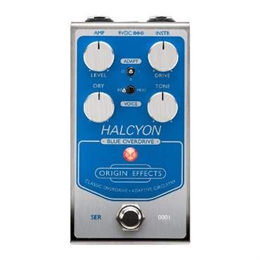ORIGIN EFFECTS Halcyon Blue Overdrive（オリジンエフェクツ）オーバードライブ