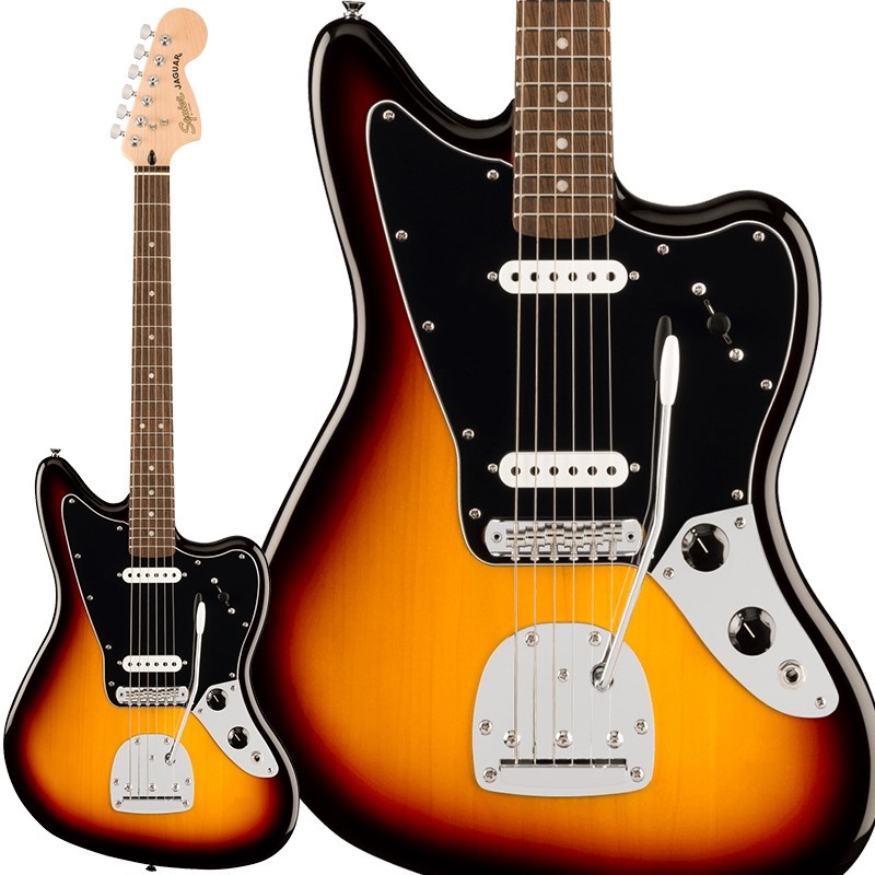 Affinity Series Jaguar (3-Color Sunburst / Laurel Fingerboard)の商品画像