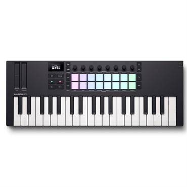 NOVATION Launchkey Mini 37 Mk4(ノベーション)(ラウンチキー)(37鍵盤ミニ・USB・MIDIコントローラー)【ソフトシンセNovation PLAY無償DL対応】【Steinberg Cubase LE 14付属！】