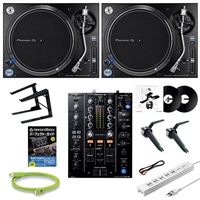 PLX-1000 + DJM-450 ターンテーブルDJ初心者11点セット (パイオニアディージェー)