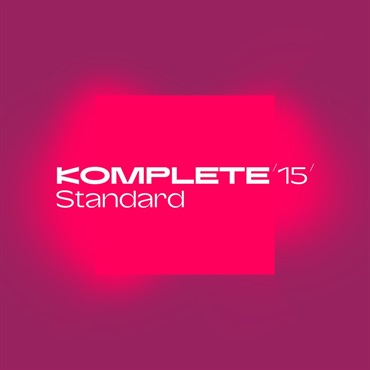 Komplete 15 Standard (ネイティブインストルメンツ)(コンプリート)(オンライン納品)(2時間以内に納品)