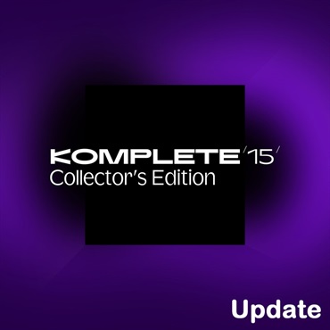 Native Instruments Komplete 15 Collectors Edition Update (ネイティブインストルメンツ)(コンプリート)(オンライン納品)(2時間以内に納品)