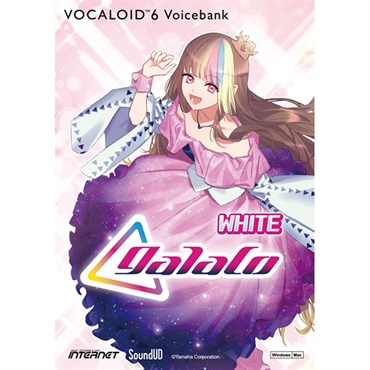VOCALOID6 Voicebank galaco WHITE (V6VB-GLWHH-DL) (オンライン納品)(2時間以内に納品)