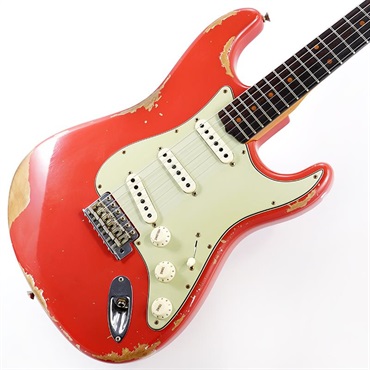 2023 Collection Time Machine 1960 Stratocaster Heavy Relic (Aged Fiesta Red) [SN.CZ572330] 【特価】