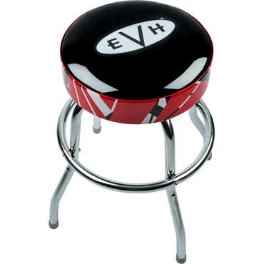 【夏先取り大特価セール】【生産完了モデル】EVH LOGO BARSTOOL WITH STRIPED TRIM 24inch (#0227297024)