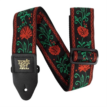 ERNIE BALL 【夏先取り大特価セール】Western Rose Jacquard Guitar Strap [#P05361]