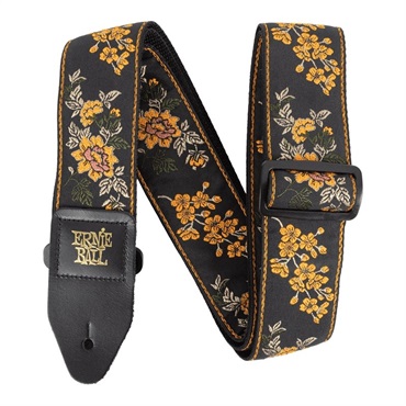 【夏先取り大特価セール】Tangerine Blossom Jacquard Guitar Strap [#P05363]