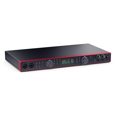 Focusrite Scarlett 18i20 Gen4 (Cubase LE付属)(18in20out・USBオーディオインターフェイス)(マイクプリアンプ8基搭載)(ラックマウントタイプ)(4th Gen)(フォーカスライト)(スカーレット)
