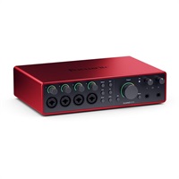 Scarlett 18i16 Gen4 (Cubase LE付属)(18in16out・USBオーディオインターフェイス)(マイクプリアンプ4基搭載)(4th Gen)(フォーカスライト)(スカーレット)