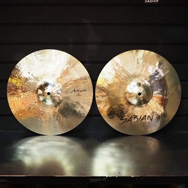 Artisan Hats Brilliant 14 [VL-14TAH-B/BAH-B][Top:960g/Bottom:1336g]【SABIAN選定会2024ドラステ】