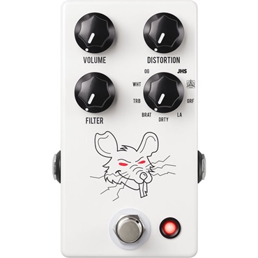 PACKRAT WHITE（ジェイエイチエスペダル）ディストーション