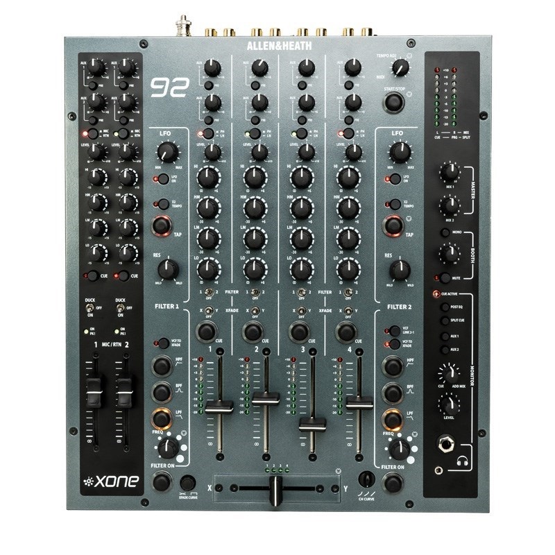 XONE:92 Mk2【4+2 チャンネル アナログDJミキサー】(アレンアンドヒース)の商品画像