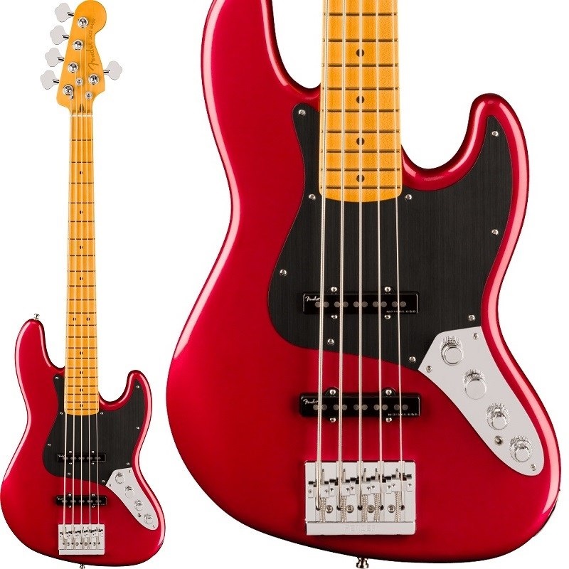 American Ultra II Jazz Bass V (Sinister Red/Maple)  【夏先取り大特価セール】 【The Spring Summer 2026 Campaign】の商品画像