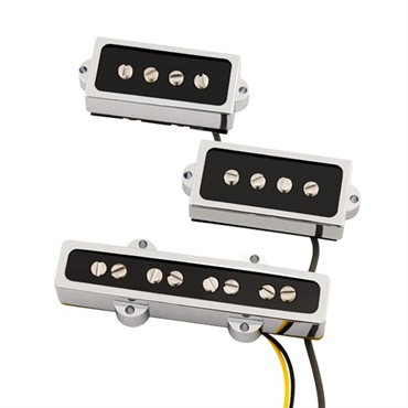 Cobalt Chrome P/J Bass Pickup Set 【生産完了品】 【夏のボーナスセール】