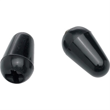 【夏のボーナスセール】 Stratocaster Switch Tips Black (2個入り) [0994939000]