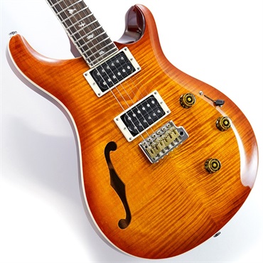 SE Custom 24 Semi-Hollow Piezo (Vintage Sunburst )