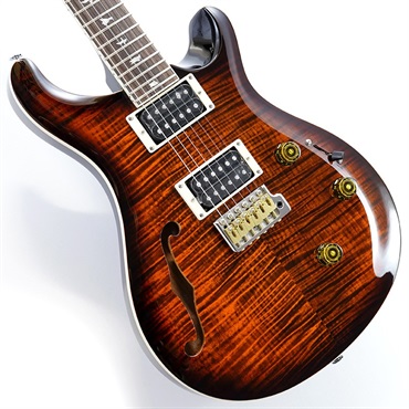 SE Custom 24 Semi-Hollow Piezo (Orange Tiger Smokeburst)