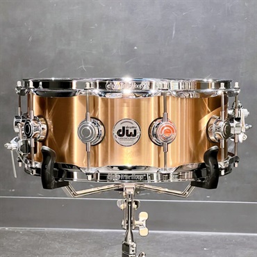 dw DRVZ5514SVC [Collector's Series Brushed Bronze Snare Drum 14×5.5]