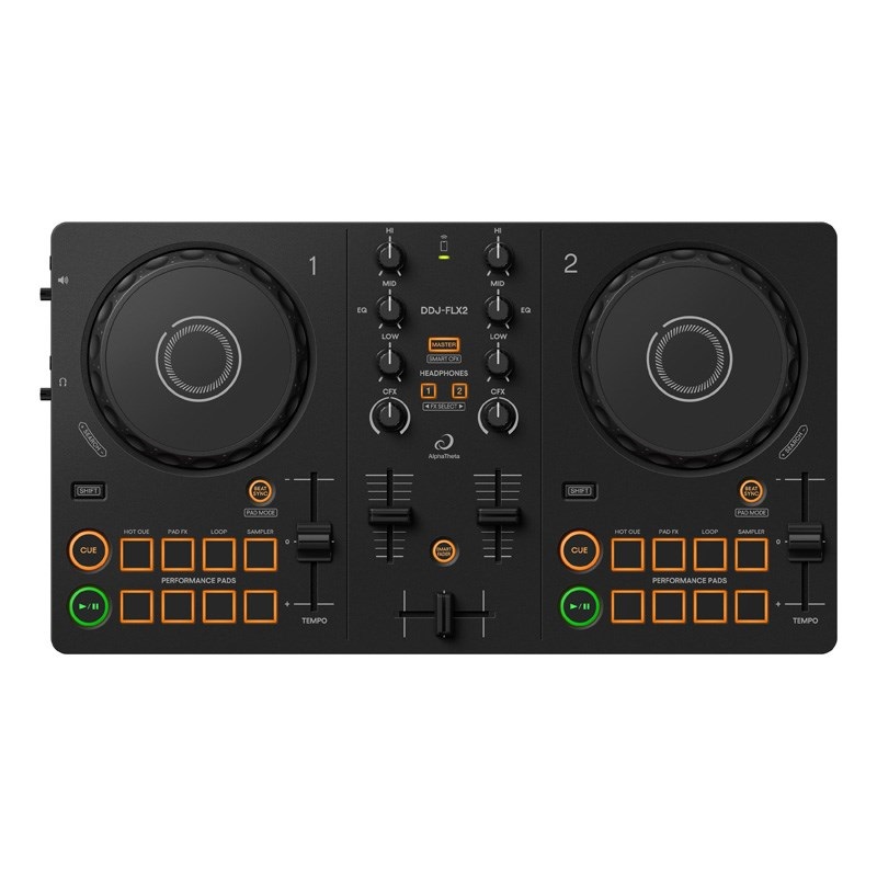 DDJ-FLX2  【APPLE MUSIC対応】(djay / rekordbox / Serato DJ Lite 対応DJコントローラー)(アルファシータ)の商品画像