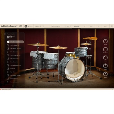 xlnaudio Addictive Drums 2: Dead & Dry Collection (オンライン納品)