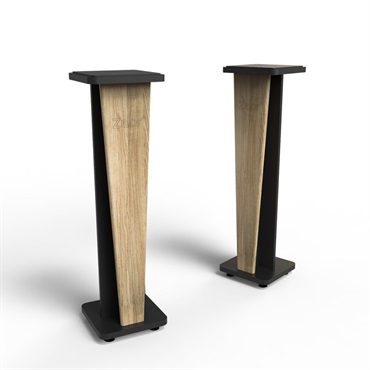 Croce Stand 36 Oak/Black(1ペア)(高さ920mm)【スピーカースタンド】【お取り寄せ商品 / 納期は別途ご連絡】