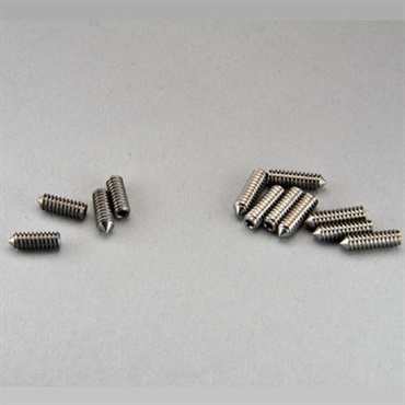 【夏のボーナスセール】 Saddle height screw set inch Stainless Cone Point (12本入り) [9250]