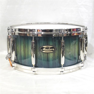 MMGC1465S/N #T6 [Masters Maple Gum 14''×5'' Snare Drum - Scuba Blue Over Black Limba w/Nickel Hardware]【Pearlファクトリーツアー2024オーダー品】