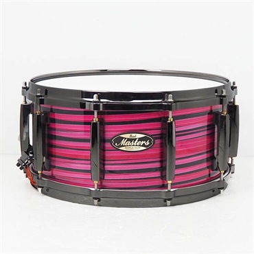 MMGC1465S/BN #T18 [Masters Maple Gum 14×6.5 Snare Drum - Nitro Red and Black Lacquer Swirl  w/Nickel Hardware]【Pearlファクトリーツアー2024オーダー品】