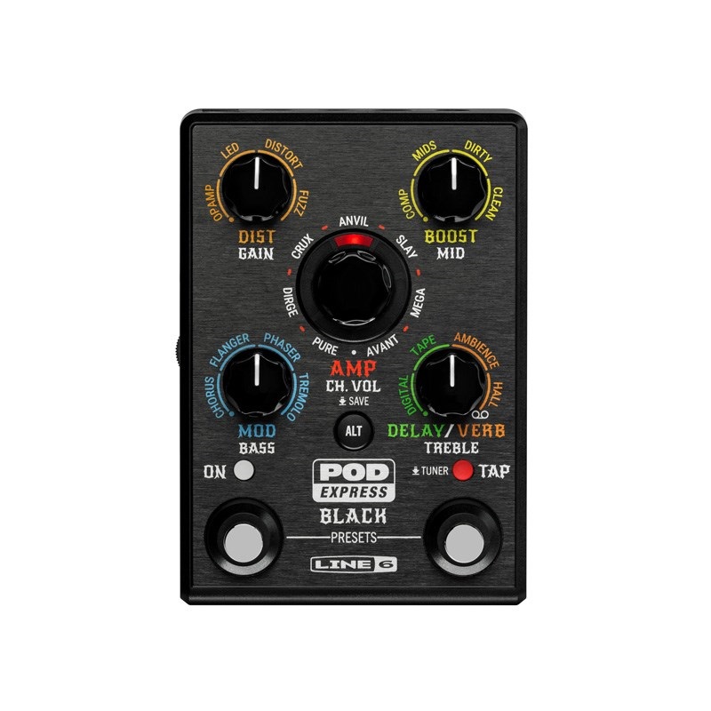 POD Express Black（ライン6）マルチエフェクターの商品画像