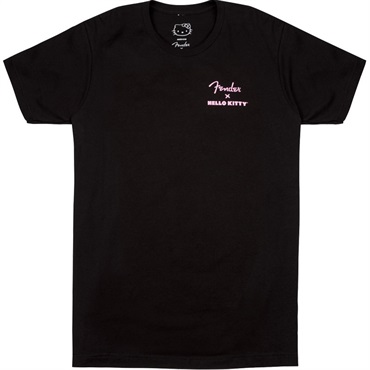 FENDER(R) x HELLO KITTY(R) BLACK BACK LOGO TEE S (SMALL) (#9190288306)