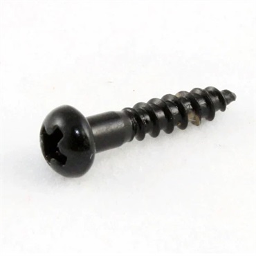 #7503 Pack of 16 Long Black Machine Head Screws
