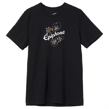 【夏先取り大特価セール】Epiphone Frontier Tee (Black)， (XL) [GA-EFBLKTXL]