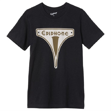 【夏先取り大特価セール】Epiphone Vintage Badge Tee (Black)， (Large) [GA-EVBTLG]