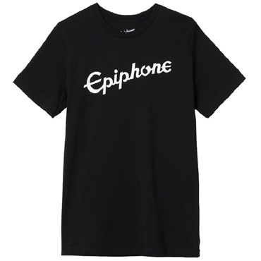 【夏先取り大特価セール】Epiphone Vintage Logo Tee (Black)， (Large) [GA-EVLTLG]