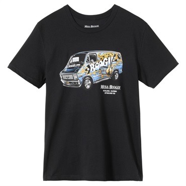 Boogie Van Tee (Black)， (Medium) [MA-TEE-BVAN-BLK-MD]
