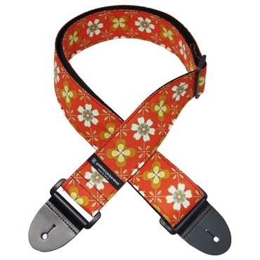 DaikingStrap DGST-RETRO-FLOWER-2RO (レトロフラワーオレンジ)