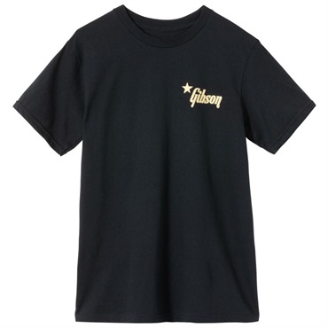Gibson Original Tone Tee (Black)， (Medium) [GA-TEE-STRG-BLK-MD]