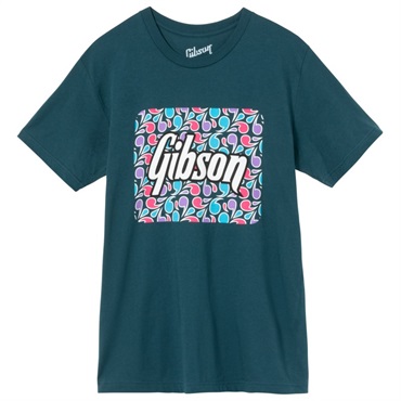 【夏先取り大特価セール】Floral Block Logo Tee (Blue)， (XL) [GA-TEE-FLRL-BLU-XL]