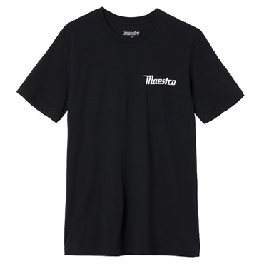 【夏先取り大特価セール】Maestro Logo Tee (Black)， (XL) [GA-MLTXL]