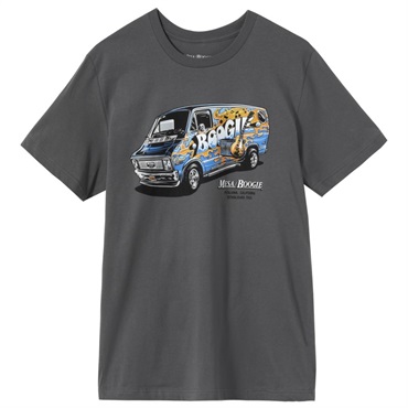 【夏先取り大特価セール】Boogie Van Tee (Charcoal)， (XL) [MA-TEE-BVAN-GRY-XL]