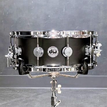 DRSO5514SSC107 [Collector's Pure Maple Snare Drum 14×5.5 / Satin Ebony]