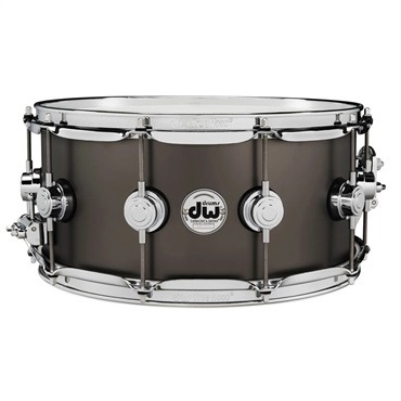 DRVD6514SVCBK [Collector's Satin Black over Brass Snare 14''x6.5'']