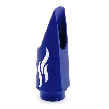 「オープニング：7」ソプラノサックス用マウスピース サイオス Smoky(スモーキー) Blue&White【夏先取り大特価セール】