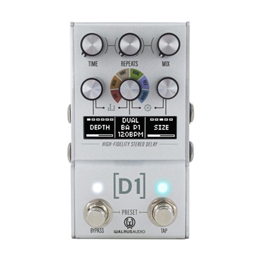 WALRUS AUDIO Mako Series MKII: D1 High-Fidelity Delay WAL-MAKO/D1MK2（ウォルラスオーディオ）ディレイ