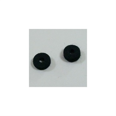 Felt Strap pin cushions Black (2) [8081]