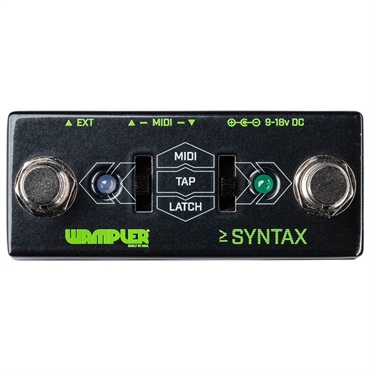 【WEB限定在庫処分セール】 Syntax（ワンプラーペダル）フットスイッチ/フットコントローラー