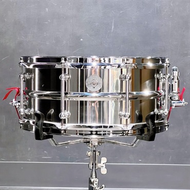 USED 中古 2N Beaded Stainless Snare Drum 14x6.5
