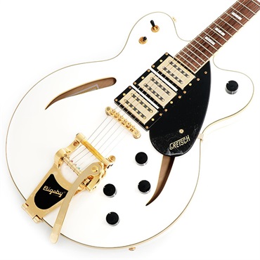 G2627TG Streamliner Center Block with Bigsby (White) 【B級特価】