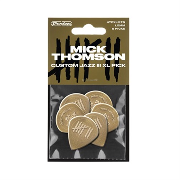 【夏のボーナスセール】 MICK THOMSON CUSTOM JAZZ III XL PICK-6PICKS [47PXLMTG]